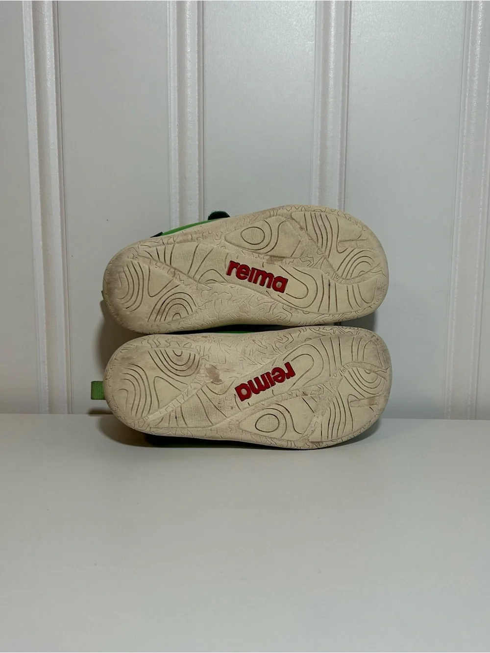 Reima Tec Kids Green Mesh & Synthetic Sneaker